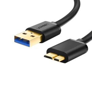 UGREEN USB-A 3.0 to Micro USB 3.0 Male Cable 0.5m Black