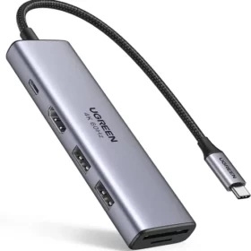 UGREEN USB-C To HDMI + USB3.0 A + USB2.0 A (2 Ports) + PD Power Converter