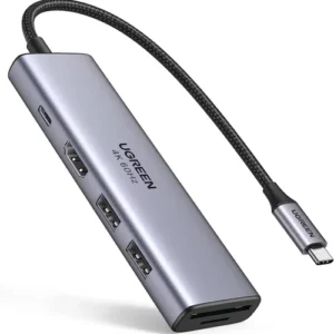 UGREEN USB-C To HDMI + USB3.0 A + USB2.0 A (2 Ports) + PD Power Converter