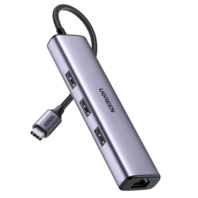 UGREEN USB-C to USB 3.0 Hub (3 Ports) + Gigabit Ethernet