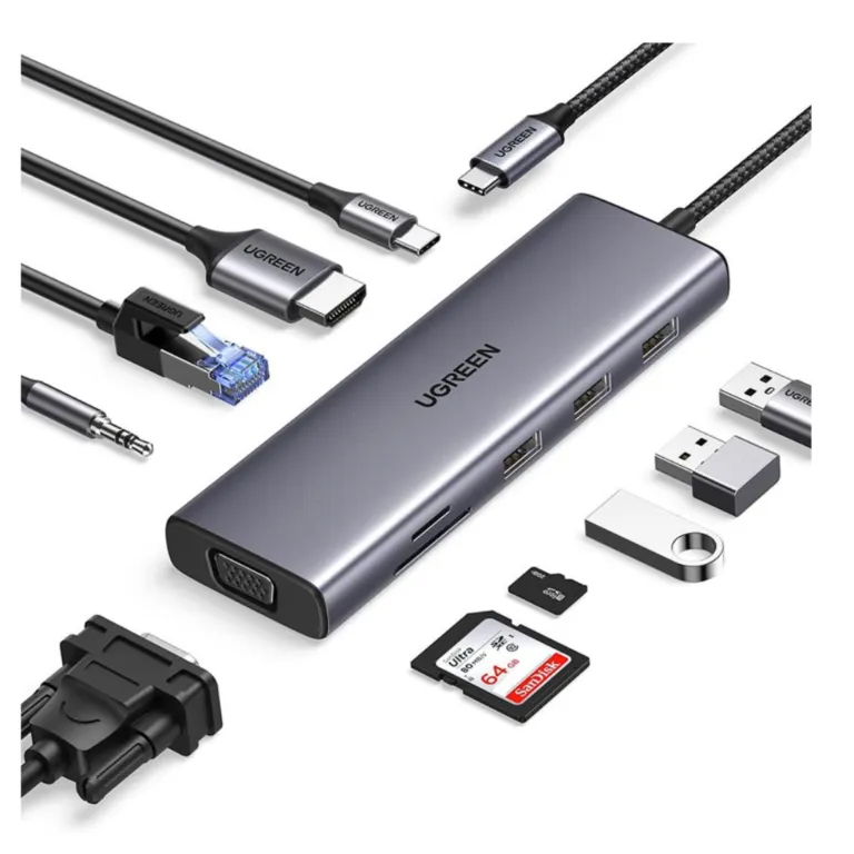 UGREEN USB-C Multifunction Adapter 10 in 1