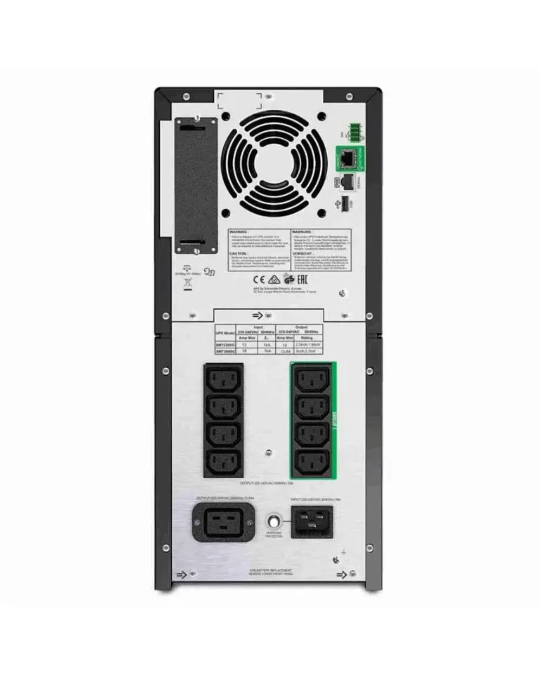 APC SMT2200IC 2200 VA 1980 Watts Smart-UPS 2200VA LCD 230V