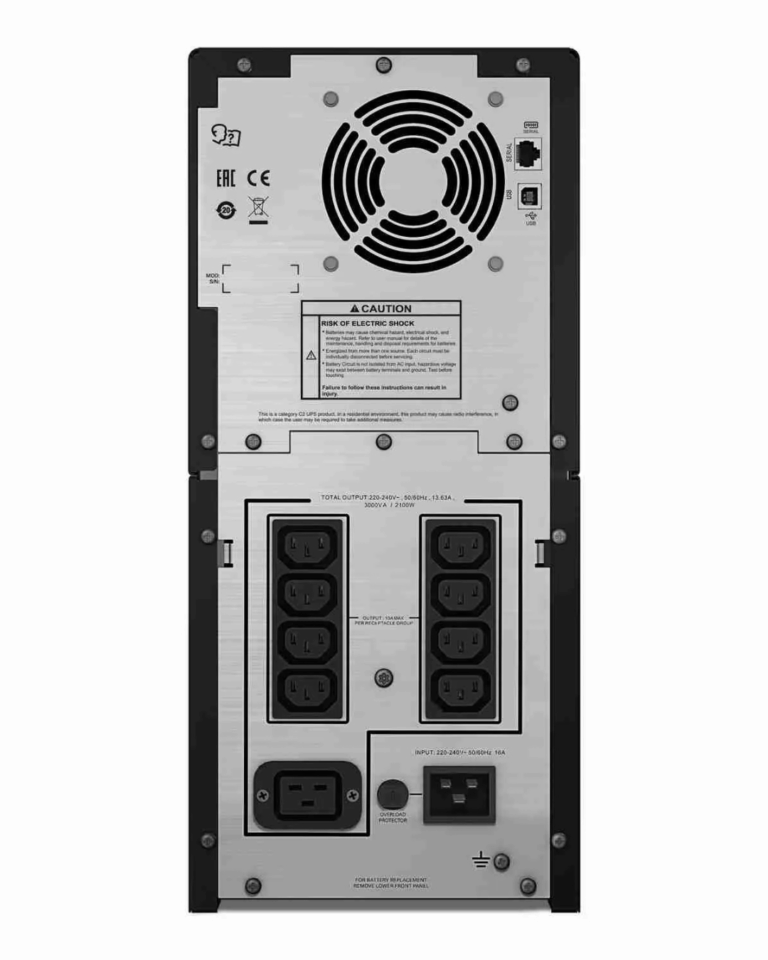 APC SMC3000I Smart-UPS C 3000VA 3kVA LCD 230V