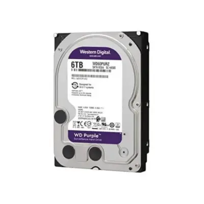 WD Purple Surveillance Hard Drive - 6 TB, 256 MB
