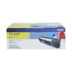 Brother TN-340Y Yellow Toner Cartridge