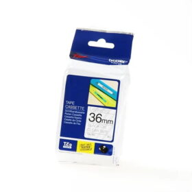 Brother TZE-161 Black on Clear