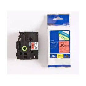 Brother TZE-461 Black-on-Red