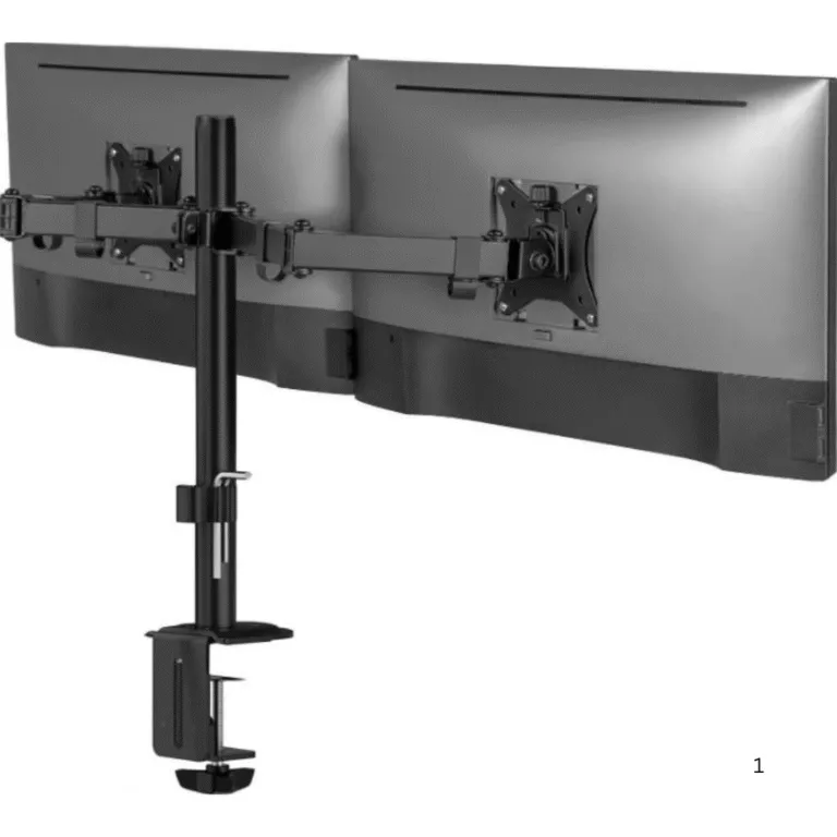  Dual Arm Monitor Mount Clamp