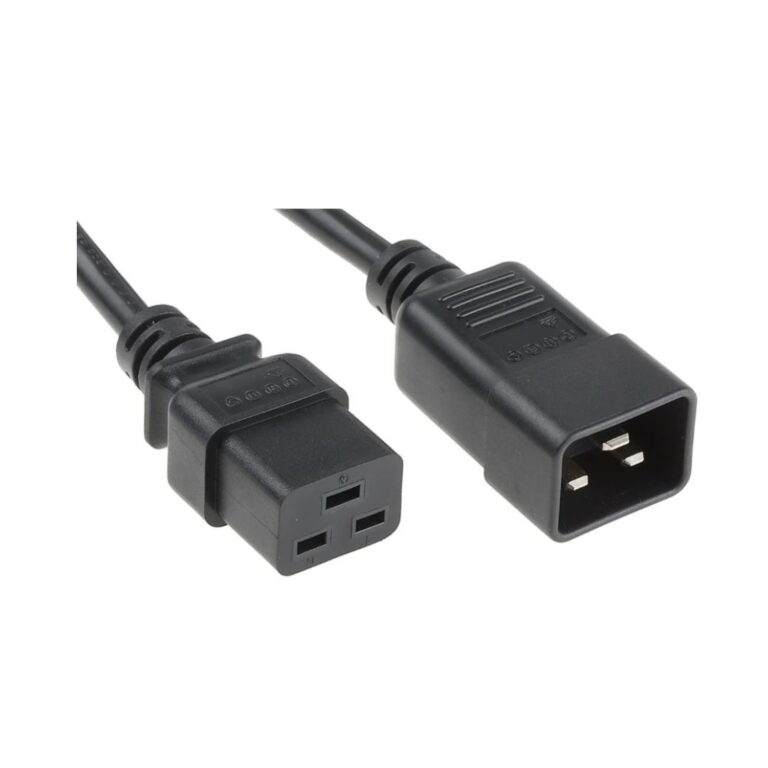Back-back power cable C19 to C20
