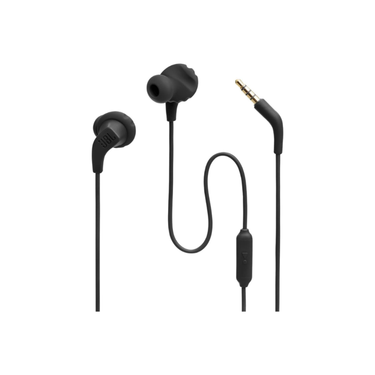 JBL Endurance Run 2 Wired - Waterproof Sport in-Ear Headphones (Black)