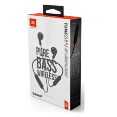 JBL Tune 215BT, 16 Hrs Playtime with Quick Charge, in Ear Bluetooth Wireless Earphones with Mic,