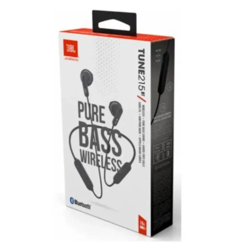 JBL Tune 215BT, 16 Hrs Playtime with Quick Charge, in Ear Bluetooth Wireless Earphones with Mic,