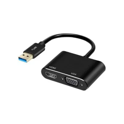 USB 3.0 to HDMI + VGA Converter