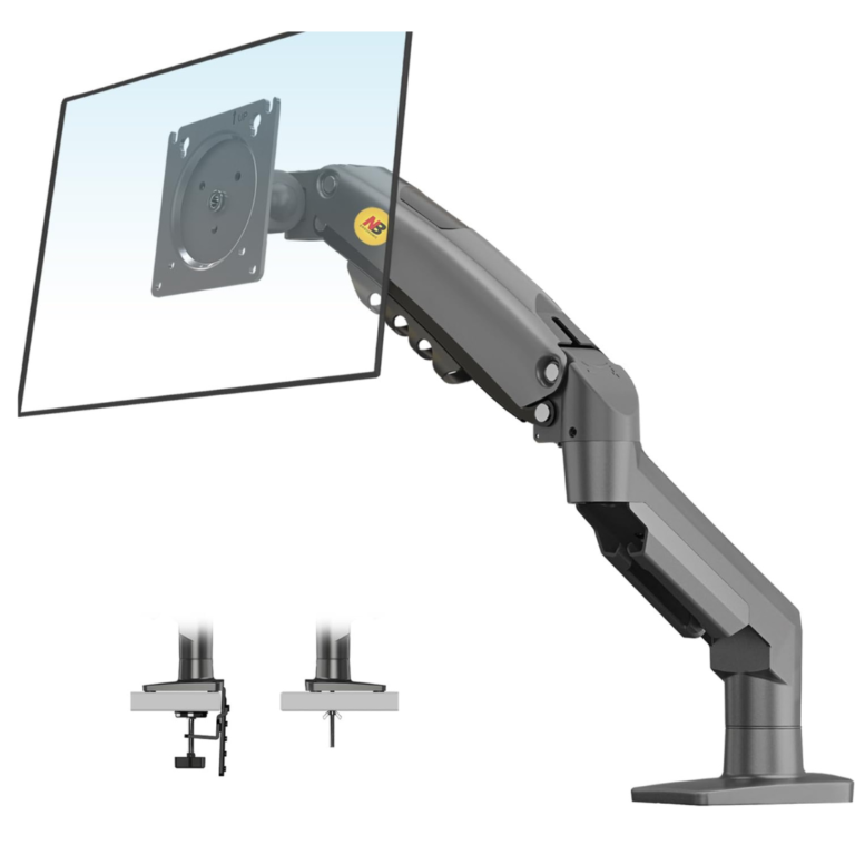 North Bayou Single Arm Monitor Stand