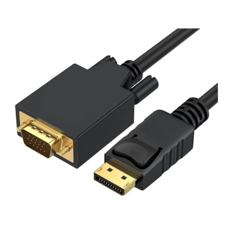 Vention Display Port to VGA Cable 1.5M Black