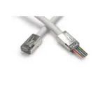 RJ45 metallic CAT6 Network Plug Connector