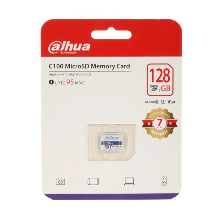 Dahua 128GB C10/U3/V30 MicroSD Memory Card