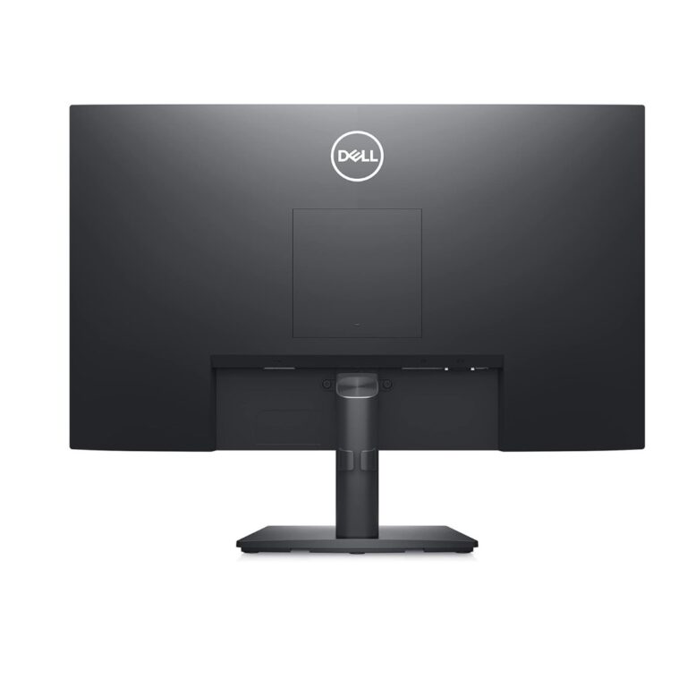 Dell E2423H 23.8 inch FHD Monitor, Black Color, Connectivity : 1 VGA, 1 DisplayPort 1.2