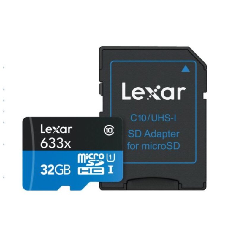 Lexar 32GB High-Performance 633x UHS-I micro SDHC Memory Card