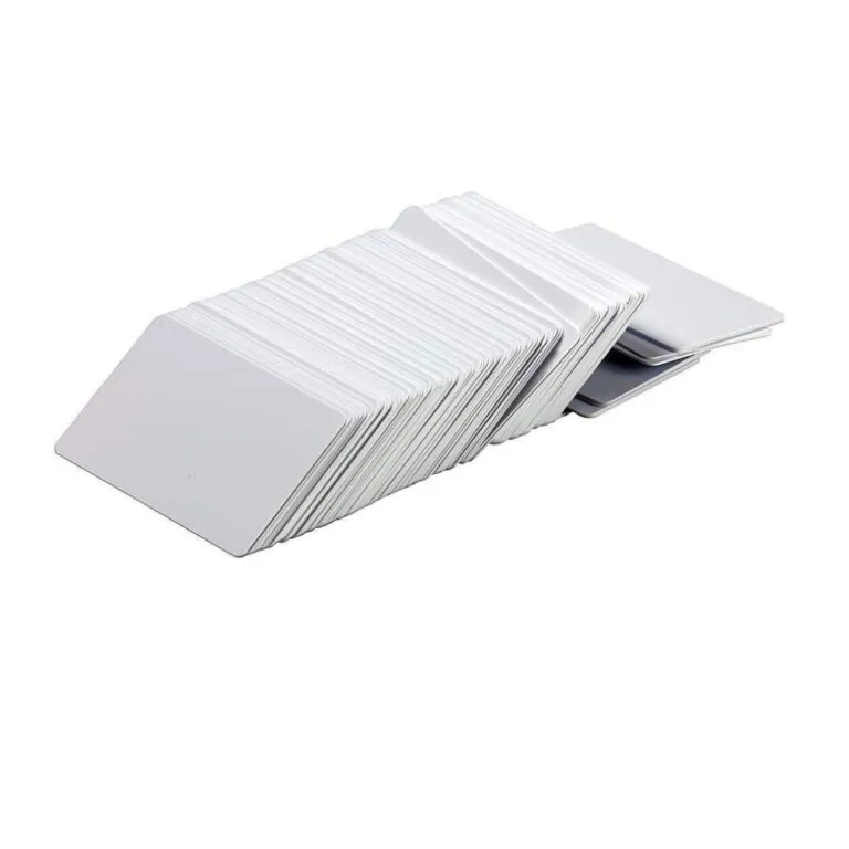 Plain white High quality PVC Cards