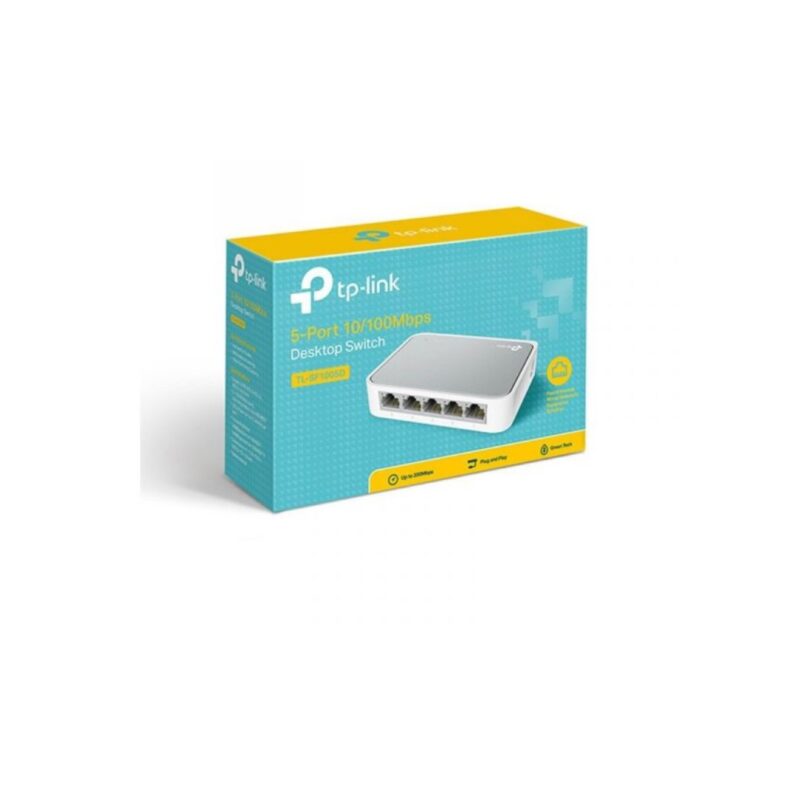 TP-Link 5-port 10/100Mbps Switch TL-SF1005D