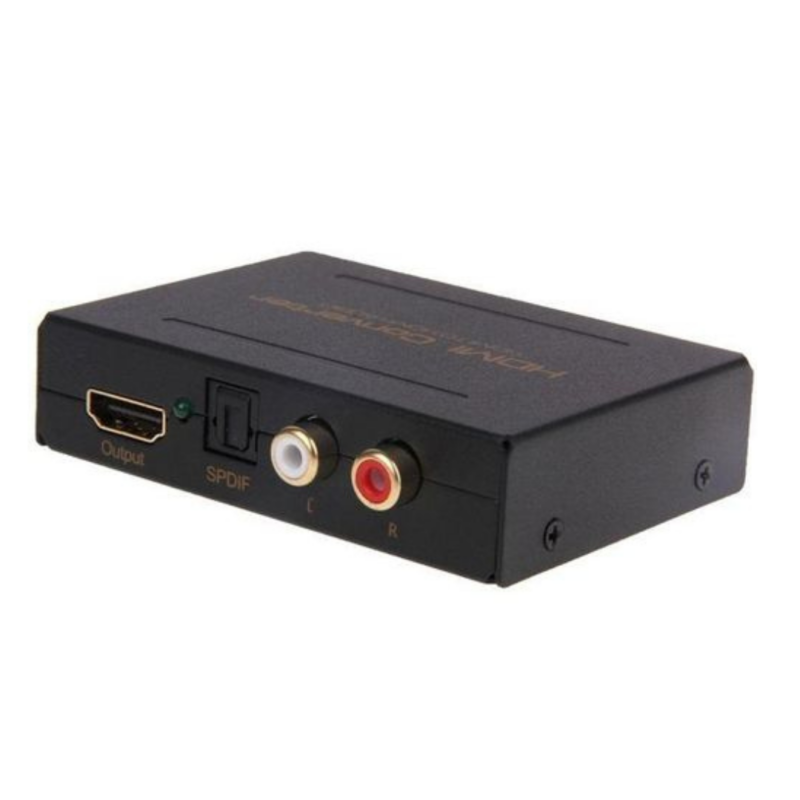 HDMI To HDMI + Audio (SPDIF + R/L) Converter