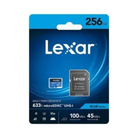 Lexar 256GB High-Performance 633x microSDHC/microSDXC UHS-I Card