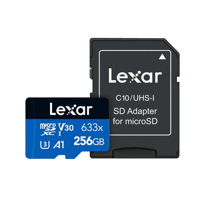 Lexar 256GB High-Performance 633x microSDHC/microSDXC UHS-I Card