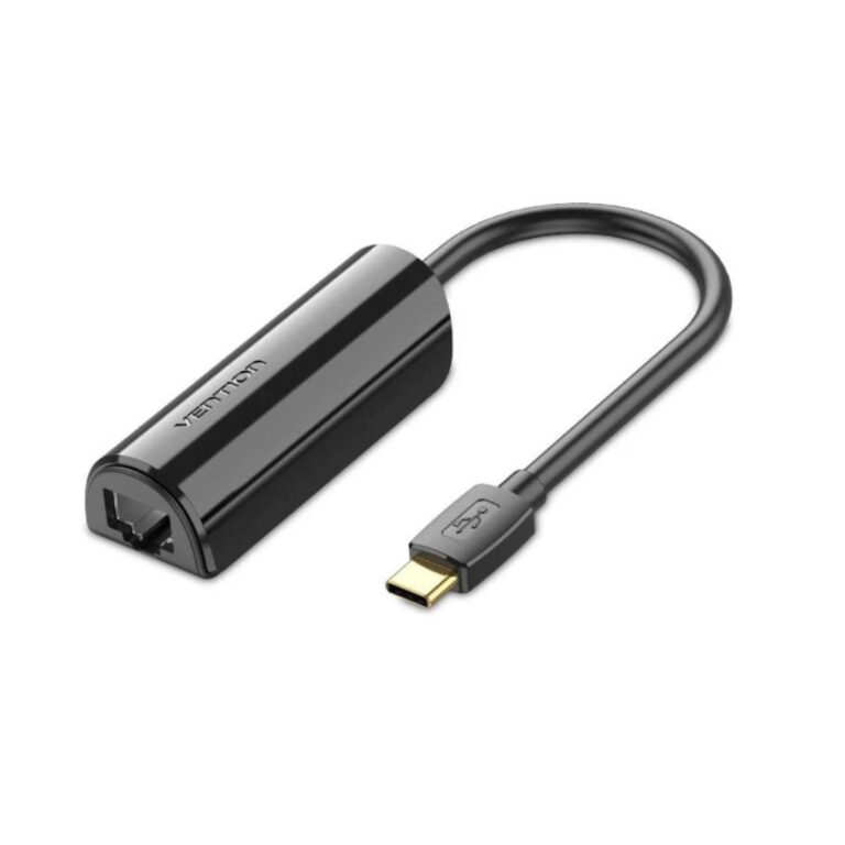 Vention USB-C to 100M Ethernet Adapter 0.15M Black