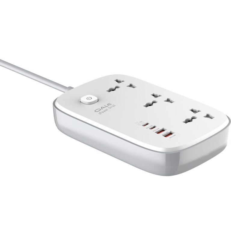 OALE ipower Strip3 Extension Cable With 7 Outlets