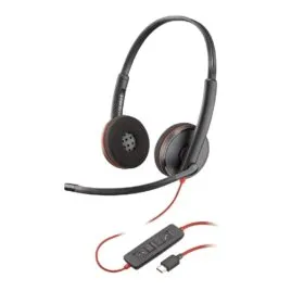 Plantronics Blackwire 3220 USB-C Headset, On-Ear Mono Headset, Wired