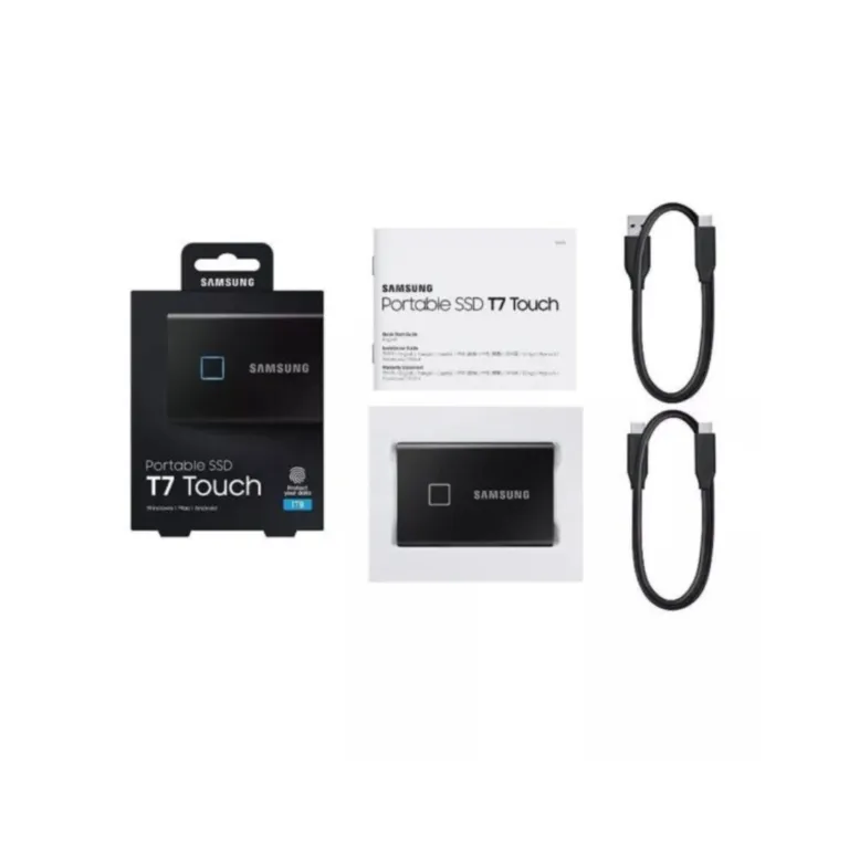 Samsung T7 Touch Portable External SSD 1TB
