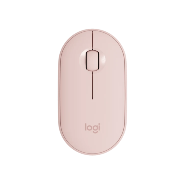 Logitech Pebble M350 Slim and Silent Wireless and Bluetooth Mouse
