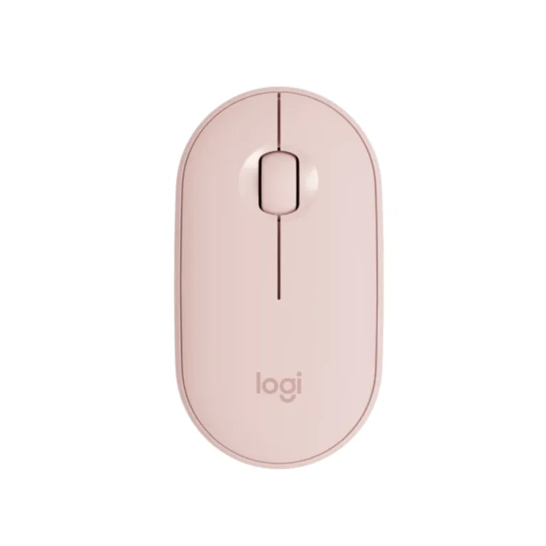 Logitech Pebble M350 Slim and Silent Wireless and Bluetooth Mouse