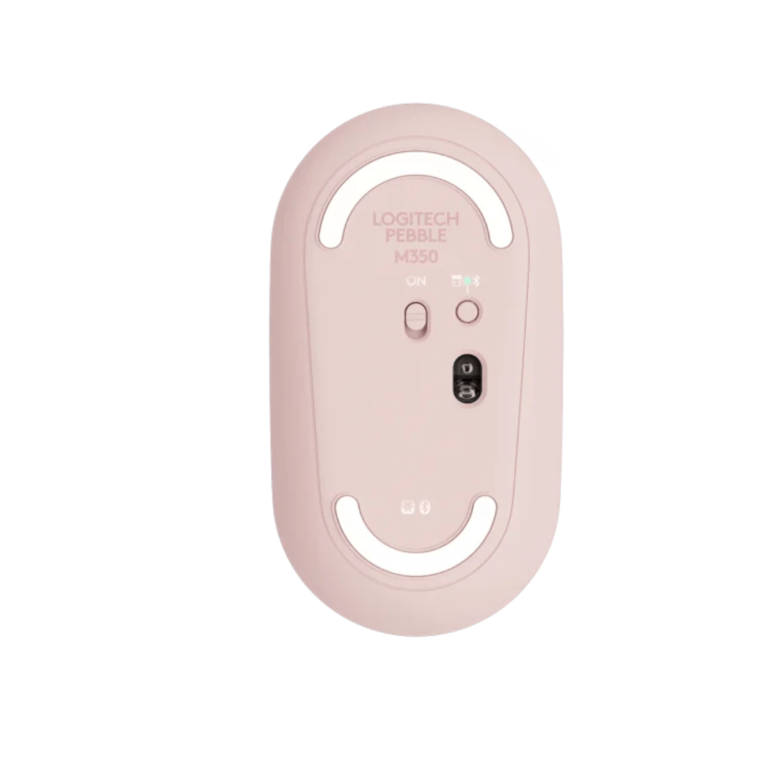 Logitech Pebble M350 Slim and Silent Wireless and Bluetooth Mouse