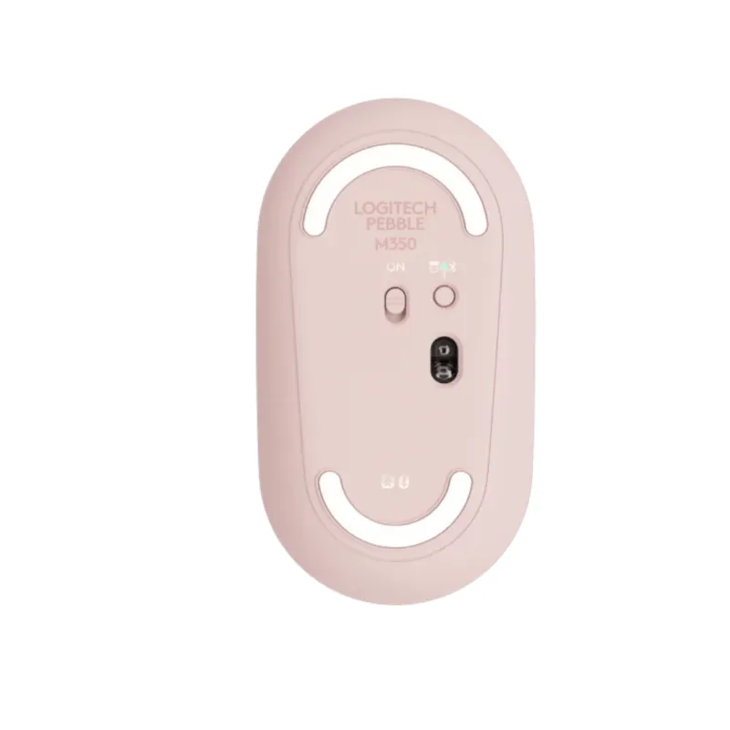 Logitech Pebble M350 Slim and Silent Wireless and Bluetooth Mouse