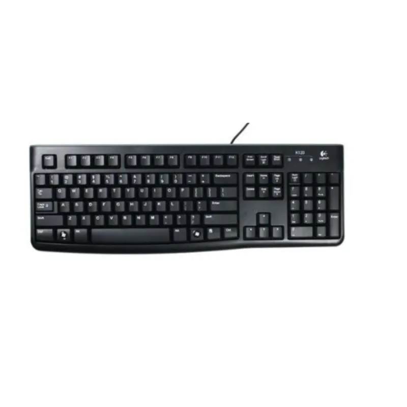 Logitech K120 USB Wired Keyboard - Black