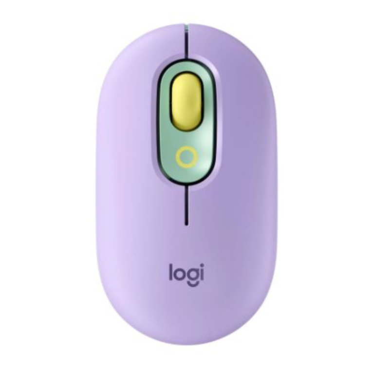 Logitech POP Wireless Mouse-Lavender
