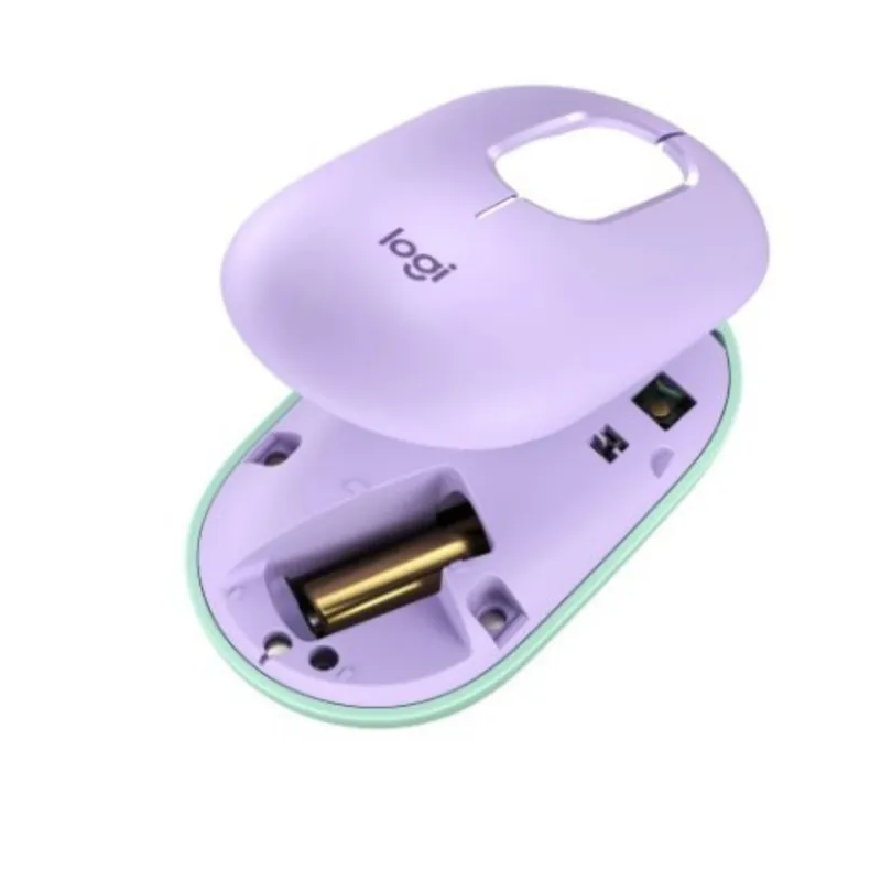 Logitech POP Wireless Mouse-Lavender
