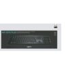 Logitech mx keys plus wireless illiuminated keyboard with palm rest