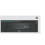Logitech mx keys plus wireless illiuminated keyboard with palm rest