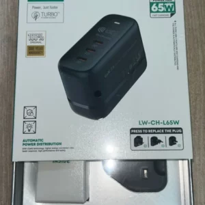 Lightwave 65W laptop and mobile type-c fast charger
