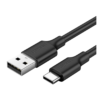 UGREEN USB-A 2.0 to USB-C Cable Nickel Plating 2m (Black)