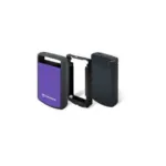 Transcend External HDD 2TB - Purple - TS2TSJ25H3P