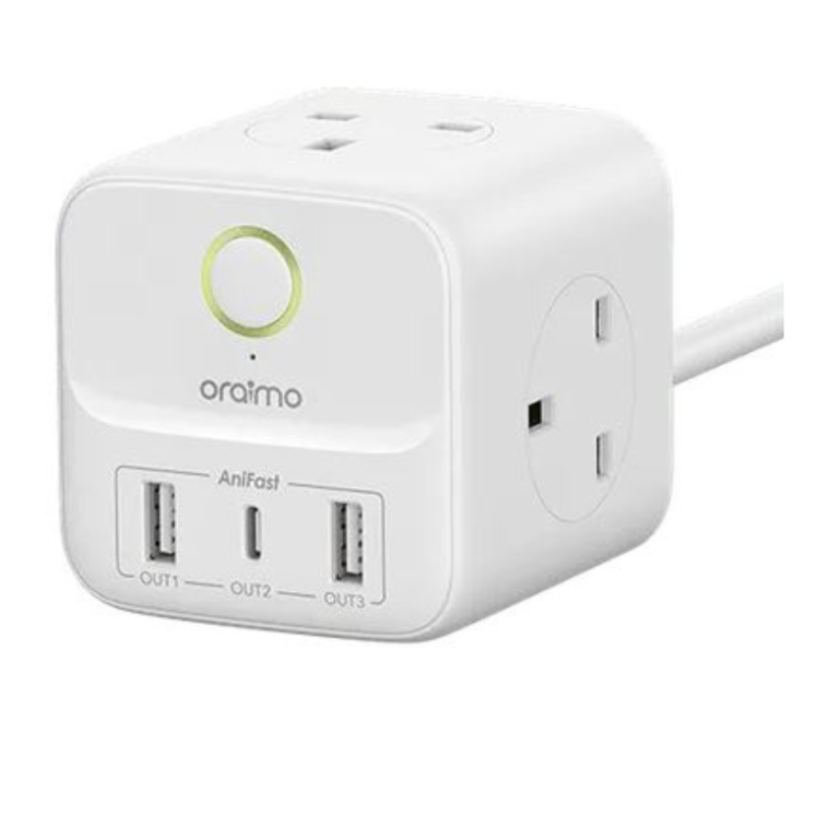 oraimo PowerHub 2 1.5M 6-in-1 Power Cube