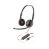 POLY Blackwire C3220 Headset Head-band USB Type-A Black