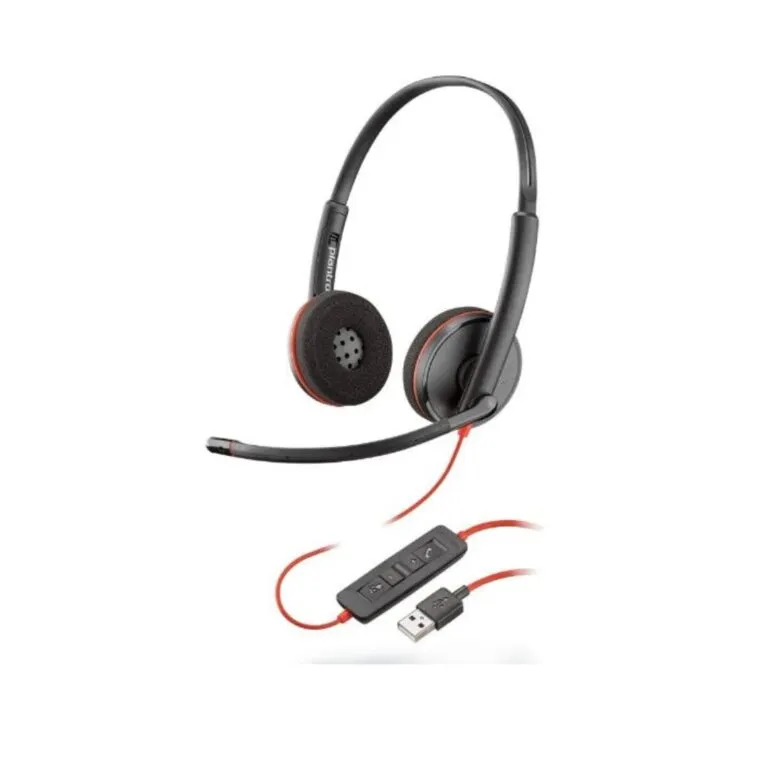 POLY Blackwire C3220 Headset Head-band USB Type-A Black