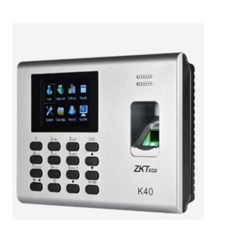K40 ZK-teco Biometric Time Attendance System with fingerprint ID