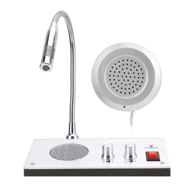 Two-Way Window Intercom System for Counter (RL-9909)
