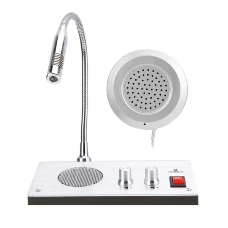 Two-Way Window Intercom System for Counter (RL-9909)